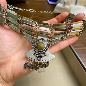Tribal Collar Statement Necklace x Free People